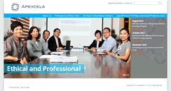 Desktop Screenshot of apexcela.com